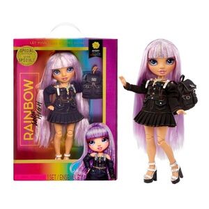 Rainbow High Avery Styles Doll with Purple Hair